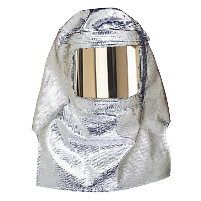 Black Stallion 100AHS/G 19 oz. High Temp Aluminized Carbon Hood with Gold Shield