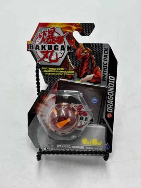 NEW Bakugan Mythic Pack Dragonoid Spin Master