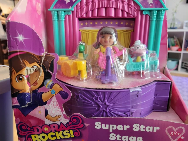 Dora Rocks Commerical FISHER-PRICE DORA THE Explorer Dora Rocks Super Star Stage New In Box ...