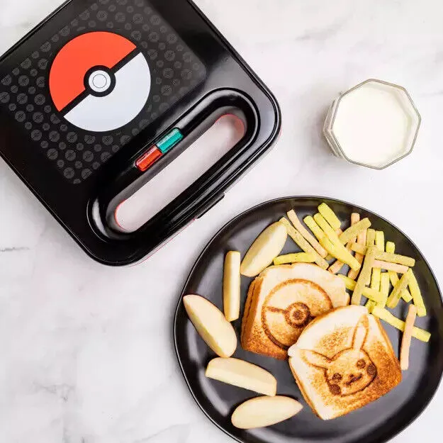 Uncanny Brands Cheese Toastie Makers Pokémon and Harry Potter Various Sizes