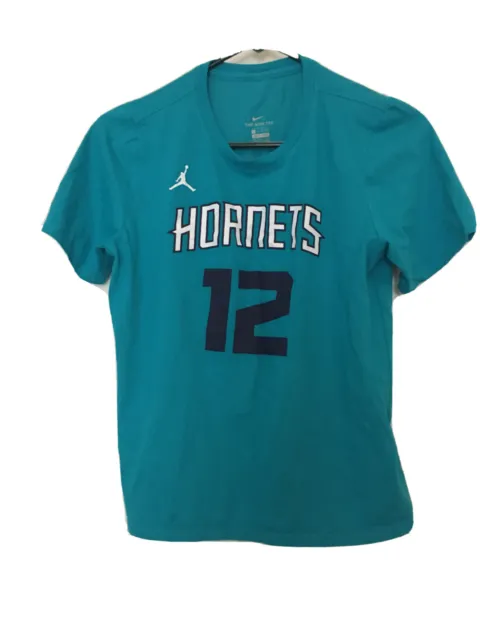 Nike NBA Charlotte Hornets T-Shirt Juwan Howard Boys Shirt Size Large