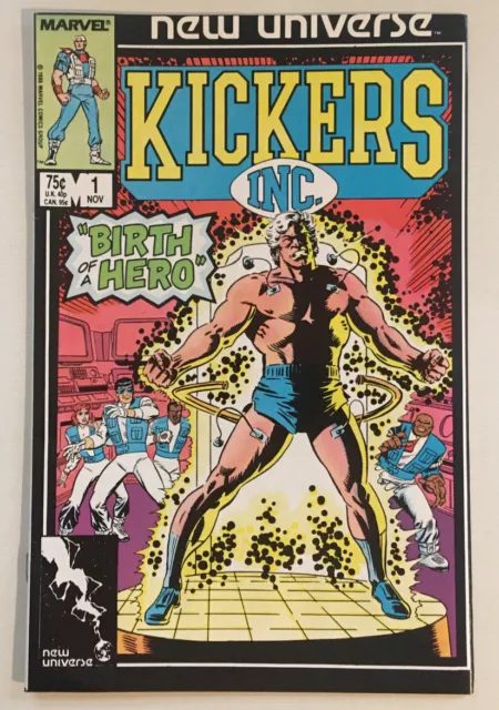 New Universe Kickers Inc. #1 - Marvel Comic Book 1986