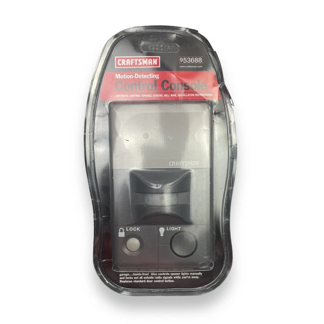 CRAFTSMAN 953688 MOTION Detecting Garage Door Opener Wall Control