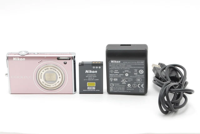 [NEAR MINT] Nikon COOLPIX S640 Precious Pink 12.3MP Digital Camera from JAPAN