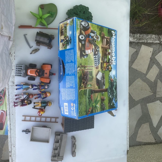 Lot pièces et accessoires personnages playmobil country FERME