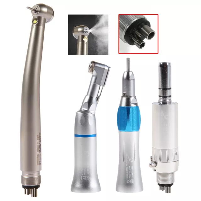 NSK Style Dental LED Fiber /Low Speed Turbine Handpiece 4H Contra Angle Motor