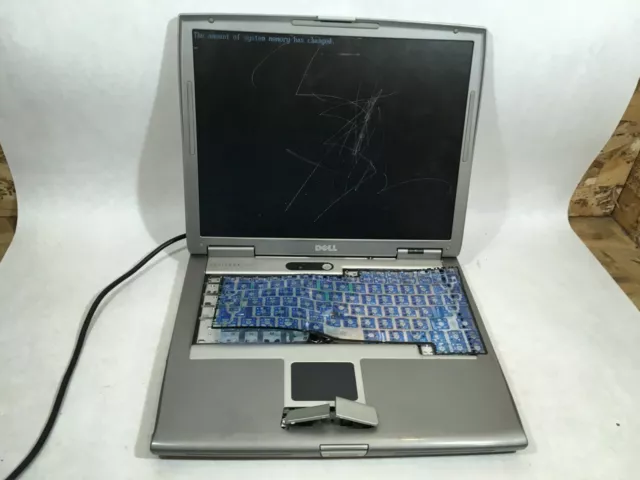 Dell Latitude D510 Powers On Bad Cosmetics For Parts or Repair- FT