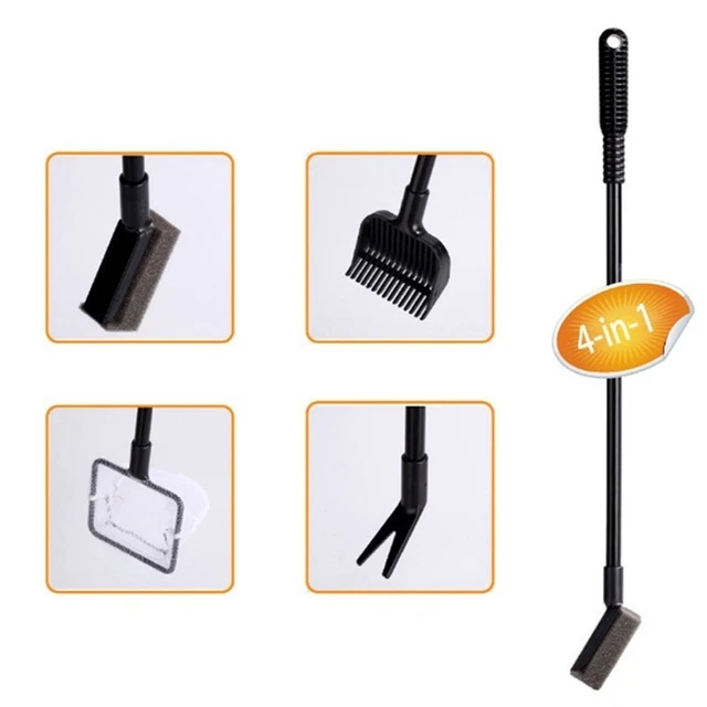 Aquarium Fish Tanks Cleaning Tools Aquariums Net Scraper Sponge Cleaner Supplies
