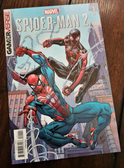 SPIDER-MAN 2 GAMERVERSE 1(2023) -Promotional Giveaway - 1st app The HOOD, NM/NM+