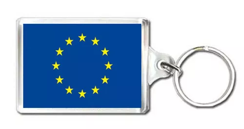 European Union Eu Flag Keyring, New Portachiavi
