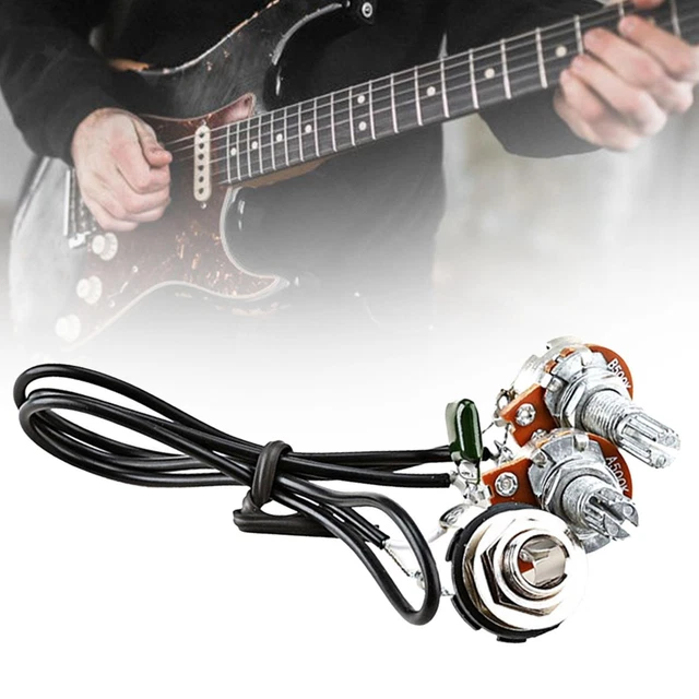 10 Boutons De Potentiomètre Pour Guitare/basse – ABS Noir Et Blanc – Pour Axe D 6mm – Réglage Volume/tonalité