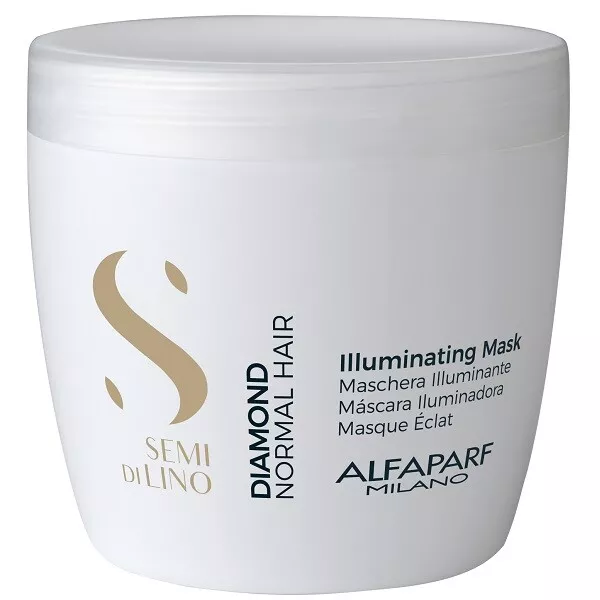 Alfaparf Milano Semi Di Lino Diamond Illuminating Mask 500 ml (79,80€/1l)