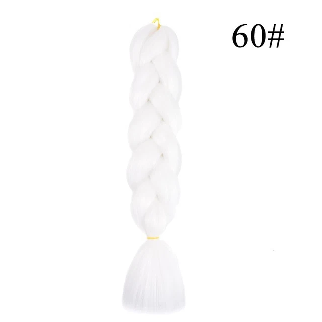 24 1 pieza líquenes de fibra de alta temperatura extensión sintética peluca ombre cabello
