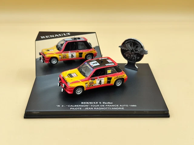 1/43 Renault 5 R5 Turbo 2 Noir 1983 UH Universal Hobbies Eagle ref: 1714