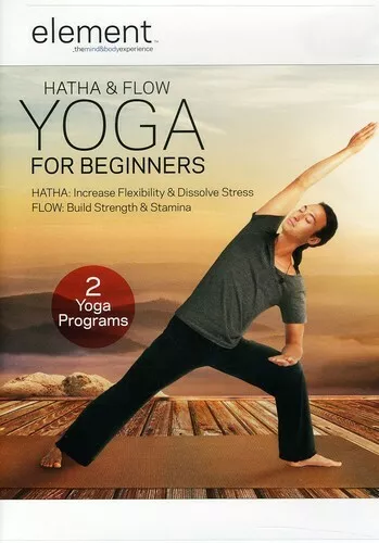 ELEMENT HATHA & Flow Yoga For Beginners Dvd R4 New/Sealed $24.00