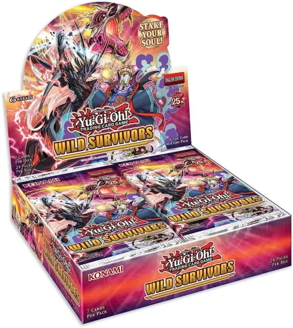 Yu-Gi-Oh! Wild Survivors - Singles! NM Pack Fresh - Up to 60% off