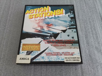 Commodore Amiga Plus Utility Disk Tested Action Stations Intercine 