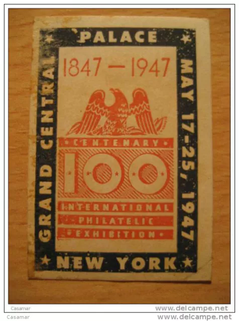 1847 1947 Grand Central Palace New York Ny 100 International Philatelistische