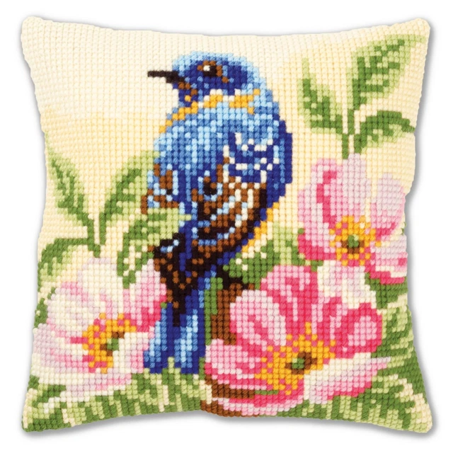 Le coussin de mariage en broderie
