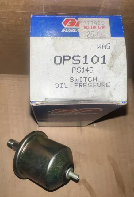 NOS GP Sorensen Engine Oil Pressure Switch OPS101 PS148 W/Original Box 2