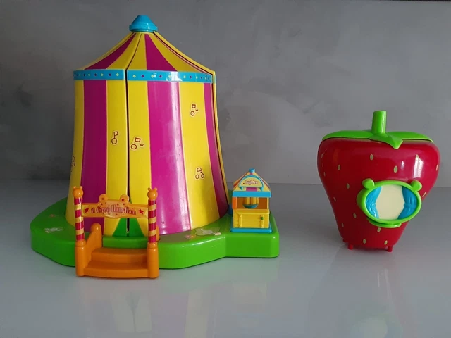 Hamtaro Playset Il Circo Ham-Ham + Casa Fragola (Giochi Preziosi)