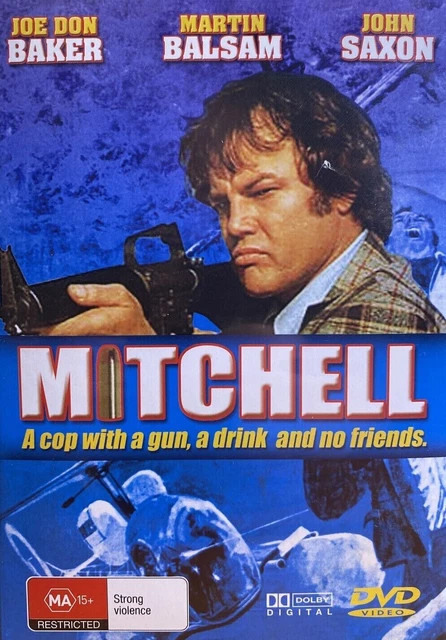 MITCHELL JOE DON Baker DVD Action Cop Movie 1975 - AUSTRALIA REGION 4
