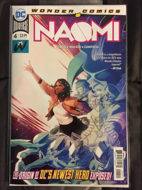 Naomi #4 NM First Print DC Universe Wonder Comics Bendis ÉPUISÉ L@@K !!