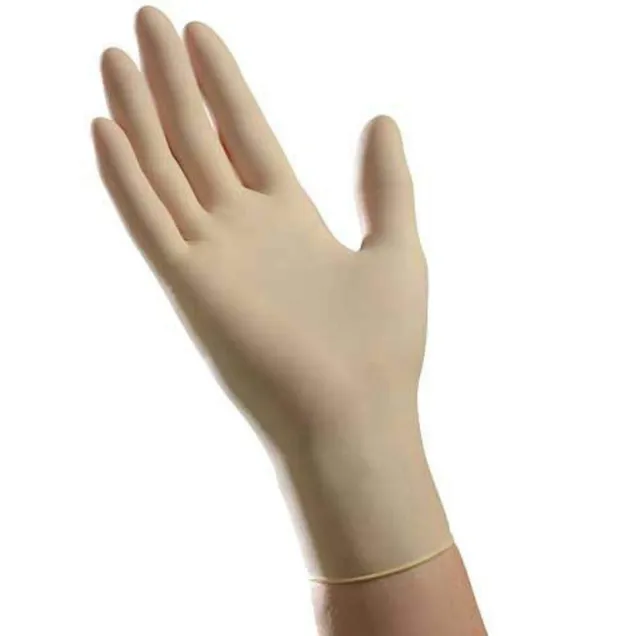 Latex Powdered Free Multi-Purpose Gloves, Small, Cream (Pack of 1000)