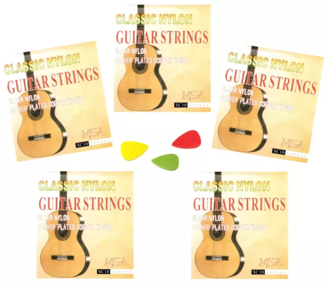 ENSEMBLE DE CORDES de guitare classique design résistant à la rupture IRIN  C67 EUR 23,62 - PicClick FR