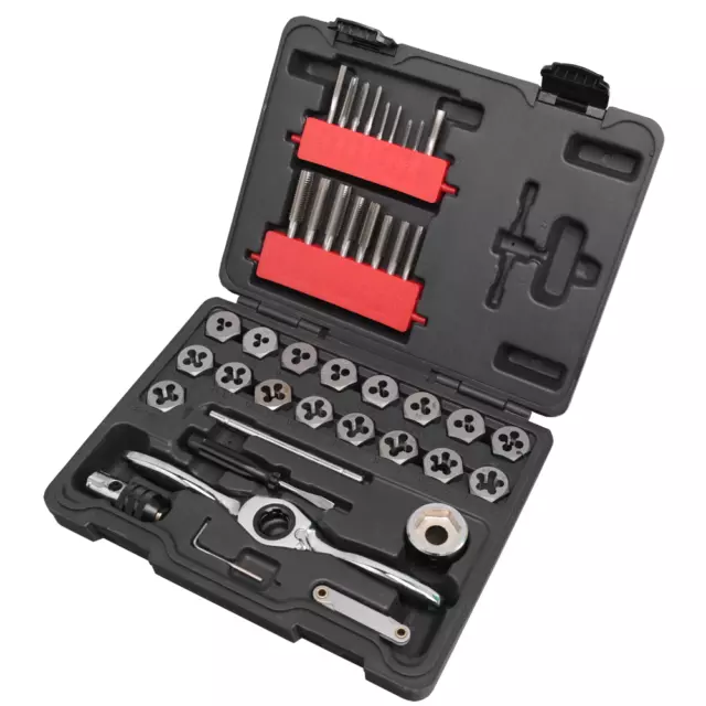 Blackline 41pc Metric Tap & Hex Die Set Ratcheting - SWE645