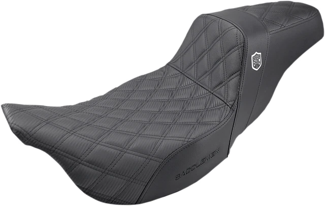 Harley Saddlemen Pro Series SDC Performance Grip Sitzbank 08-23 Touring schwarz