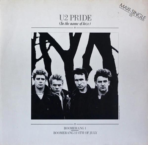 U2 - Pride In The Name Of Love - Used Vinyl Record 12 - N6806A