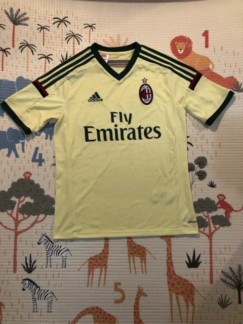 AC Milan 2014/15 Third Football Shirt Adidas Jersey (XLB)