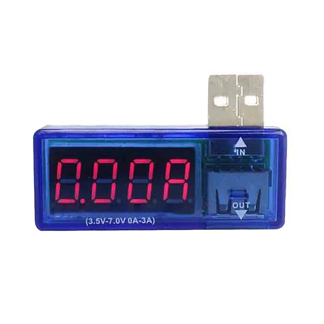 Spannungstester Digital Ladestromspannung Testermesser Transparent Werden