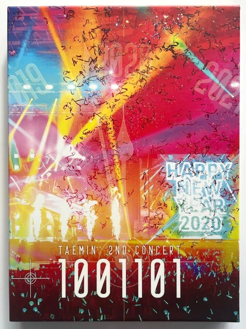 TAEMIN 2ND CONCERT 1001101 完全限定生産盤 FC限定 TAEMIN 2ND CONCERT 1001101 完全限定生産盤 FC限定