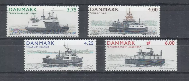 Ships Denmark 1291 - 94 (MNH)