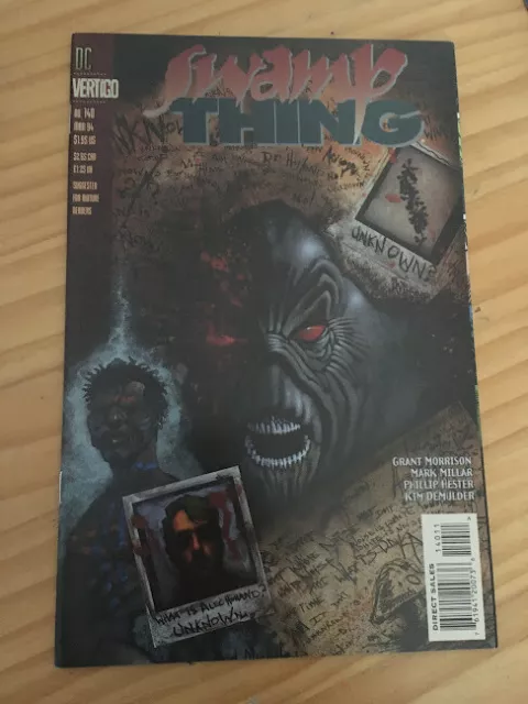 Swamp Thing # 140 Nm Dc Vertigo Comics 1994 Grant Morrison Mark Millar