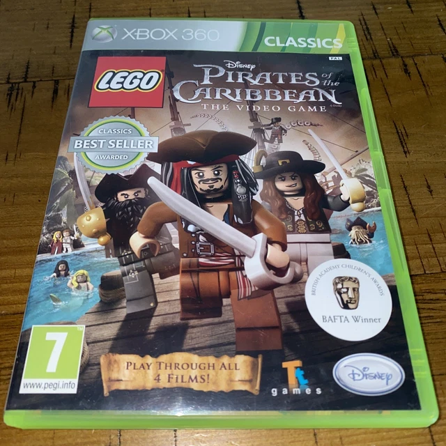Disney Lego Pirates Of The Caribbean Game For Microsoft Xbox 360 Video Game Good
