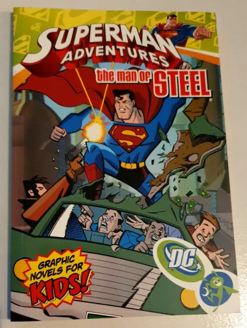 Superman Adventures Vol4 Man of Steel DC Comics Millar Digest TPB 2006 NM Unread