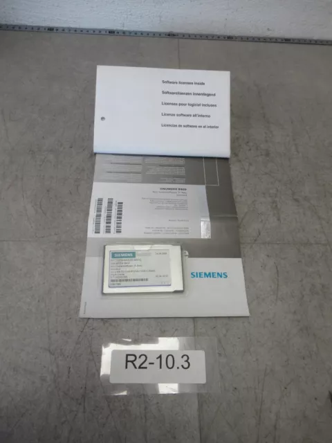 Siemens 6FC5250-6AX30-4H0 Ncu Logiciel Carte 31 Axes