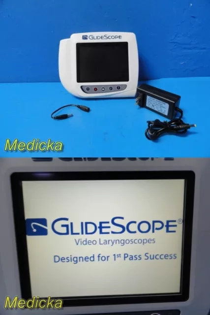2018 Verathon 0570-0338 Glidescope Portable Laryngoscope Video Monitor ~ 31432