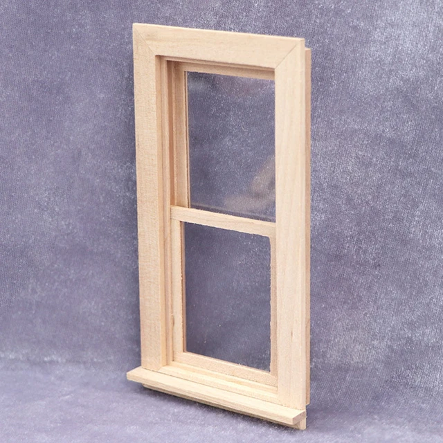 1 Set Holz Schöne Dekorative Fenster Modell Kinder Spielzeug Für Kinder Decor 11