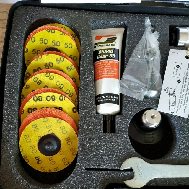 Dynabrade 48535 Kit Includes 48531 Geared Disc Sander And 3" Accessories Nos 5