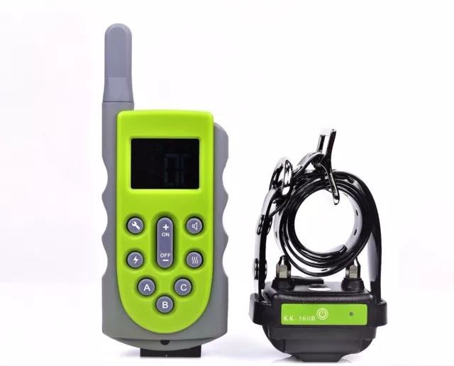 KOOLKANI® 650 Yard Remote Waterproof Rechargeable 1- Dog Training Shock Collar