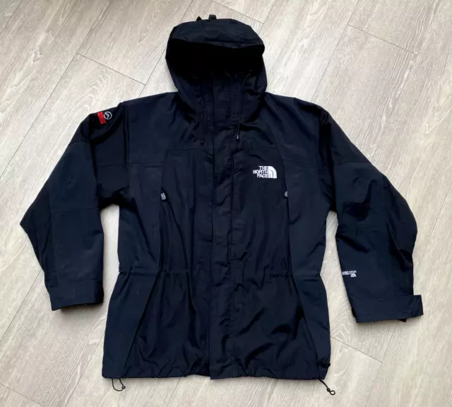 Vgc! Mens Black The North Face Summit Series Gtx Xcr Jacket, Size Xl