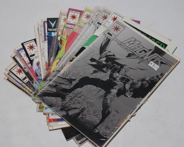 Mixed Lot of Valiant Comics 29 Total Magnus Ninjak RAI Archer Armstrong and More