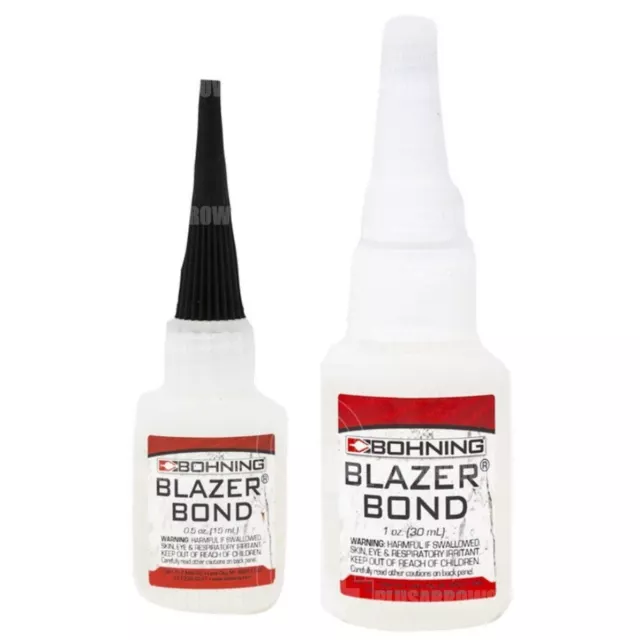 Bohning Blazer Bond Feather & Vane Adhesive for Archery Arrows