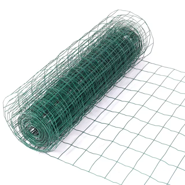 PVC Coated Welded Galvanised Fencing Chicken Wire Mesh Pet Neting Garden Fence