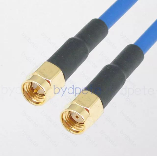 SMA Male to RP-SMA male RG402 Cable Semi Rigid Coaxial Kable Low Loss 50ohm Lot
