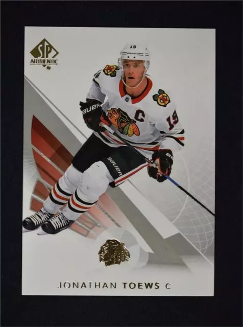 2017-18 17-18 UD Upper Deck SP Authentic Base #50 Jonathan Toews